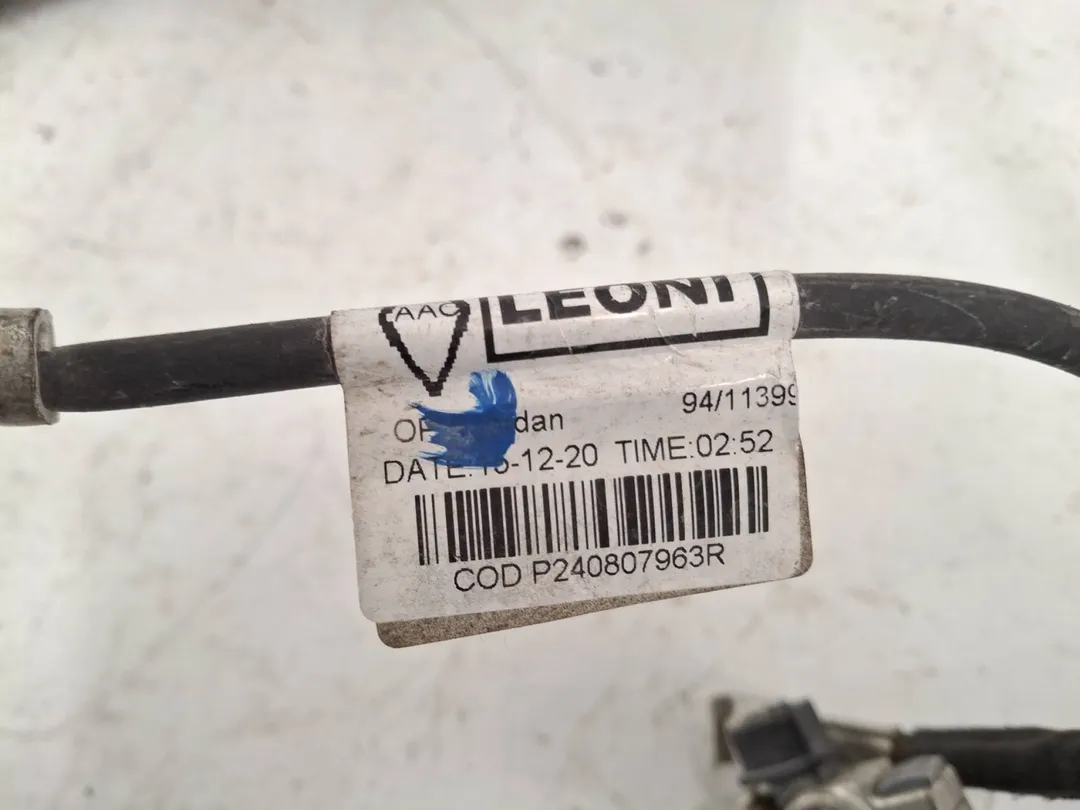 Cavo negativo batteria
