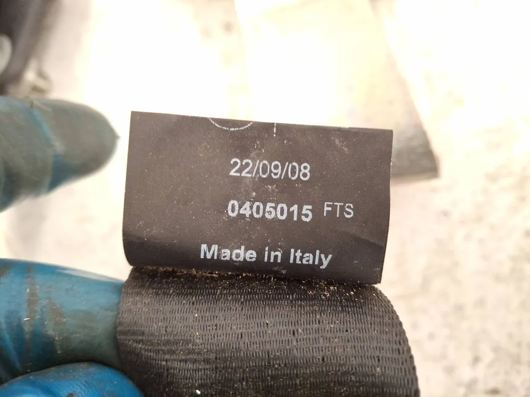 Cintura di sicurezza anteriore sinistro