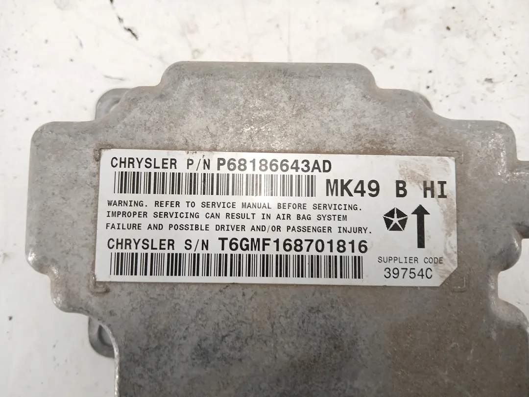 Centralina comando airbag