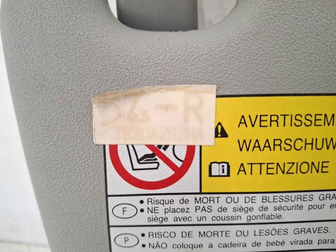 Aletta parasole parabrezza destro Aletta parasole parabrezza destro