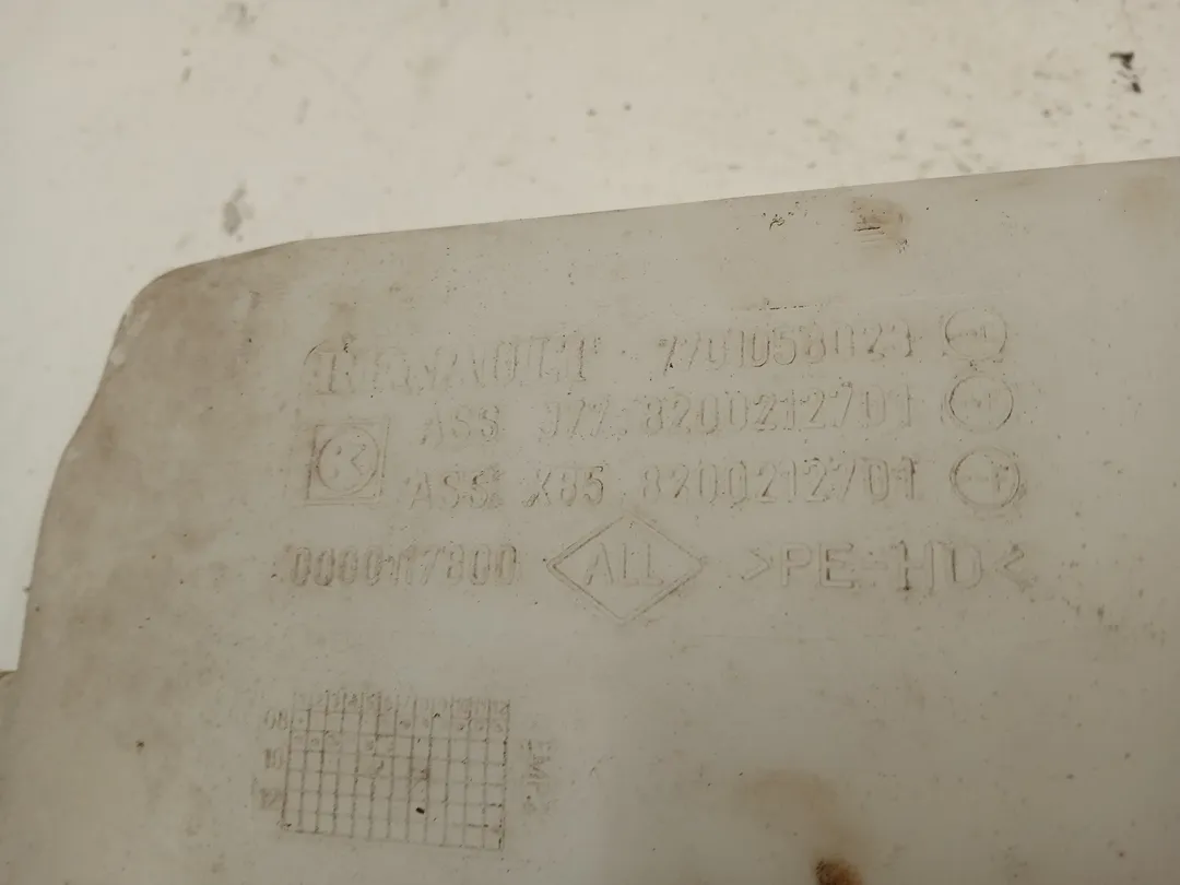 Serbatoio vaschetta tergicristalli