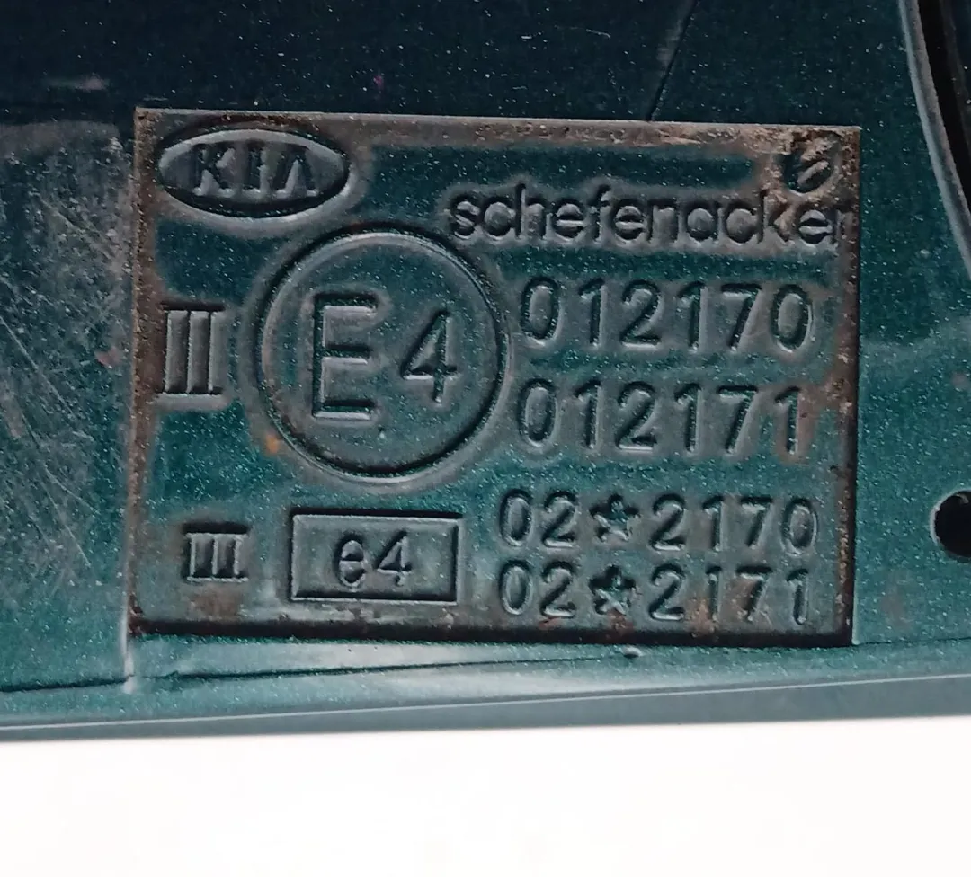 Retrovisore esterno regolazione elettrico destro