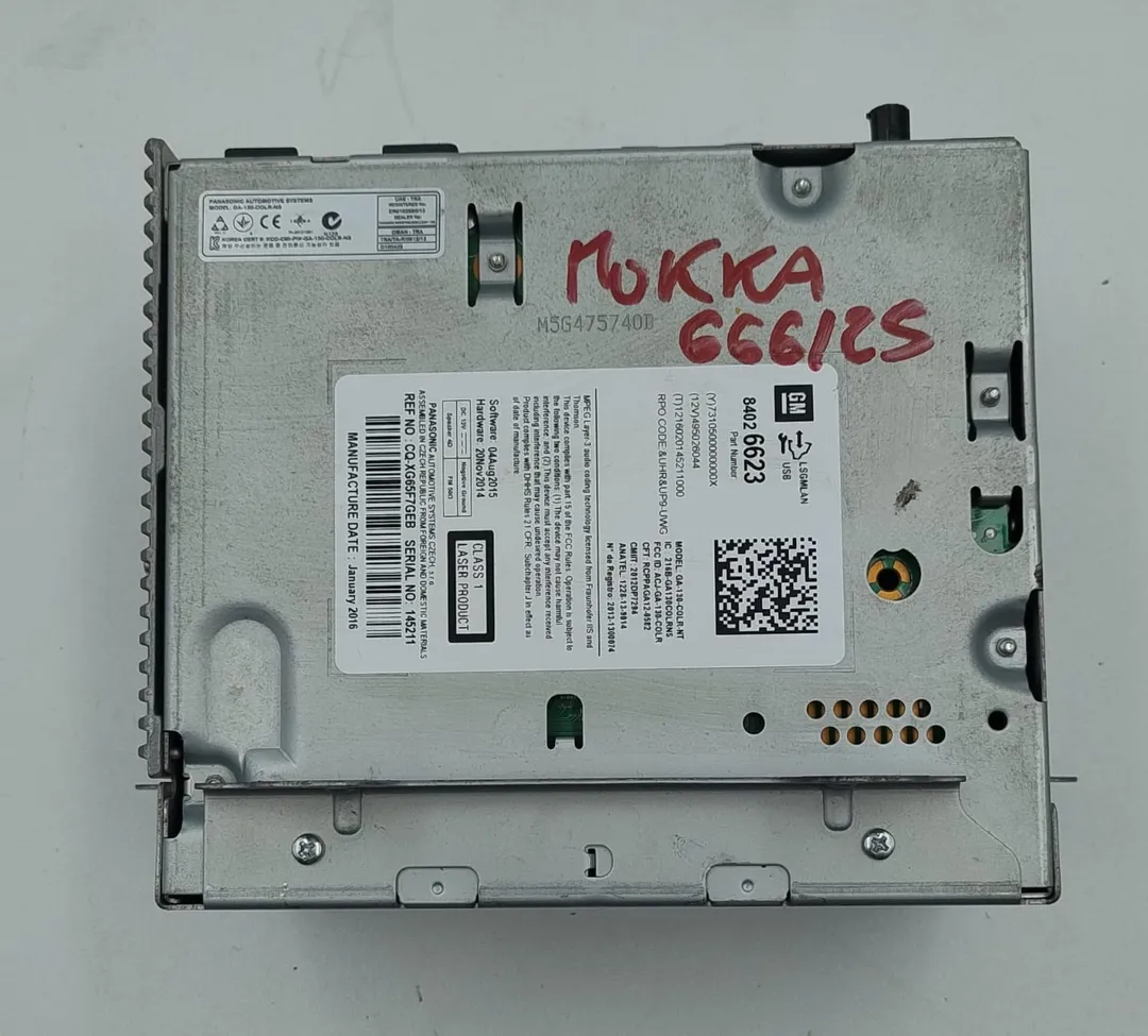 Blocco comandi autoradio